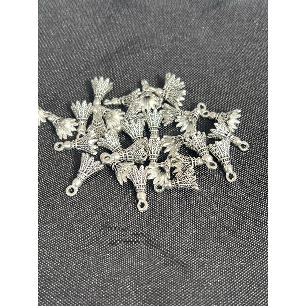 30 Pieces Charm Pendant Charm Pendant for Craft Shuttlecock - Picture 4 of 7